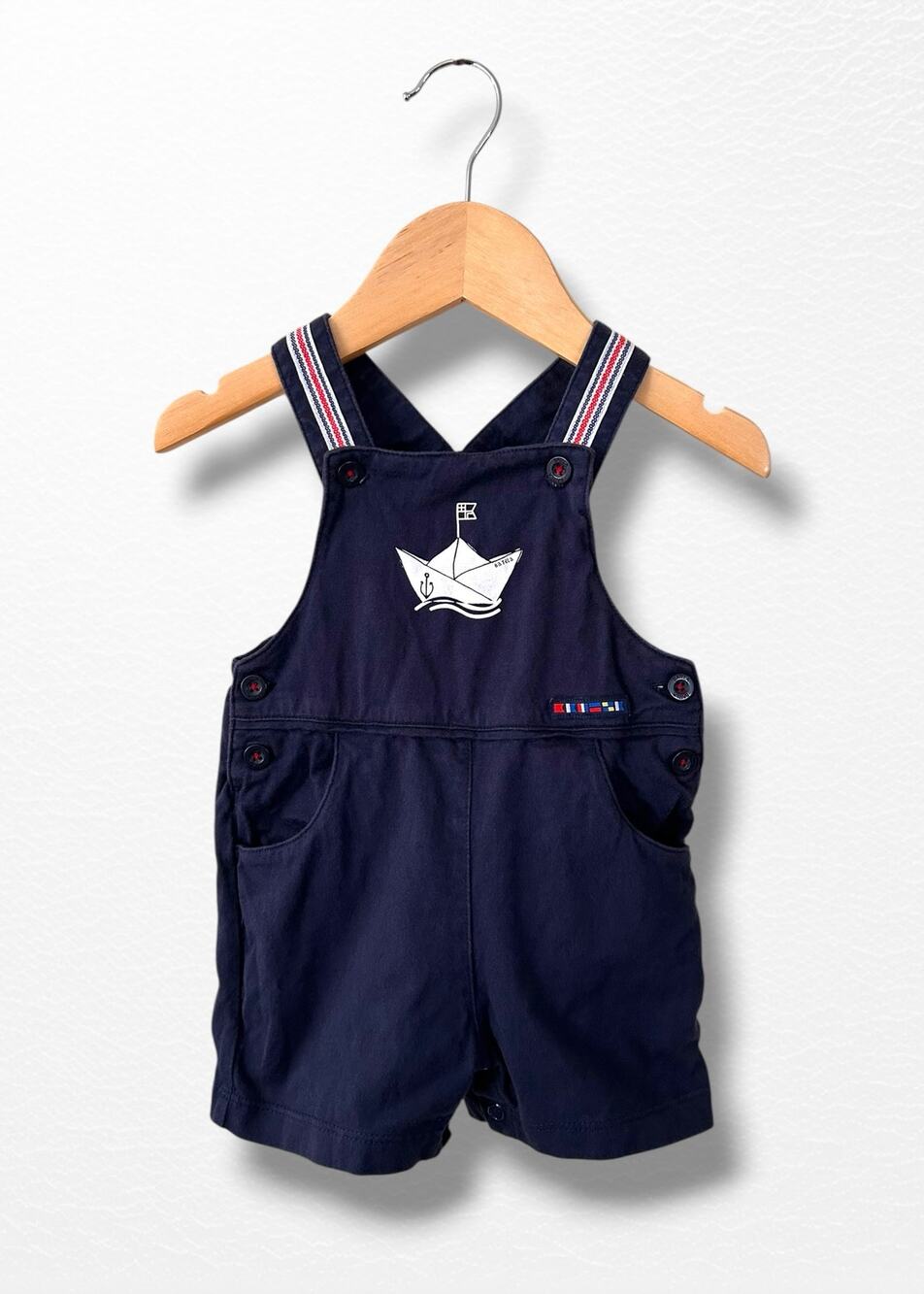 Batela Nautical Overalls, 12 Months